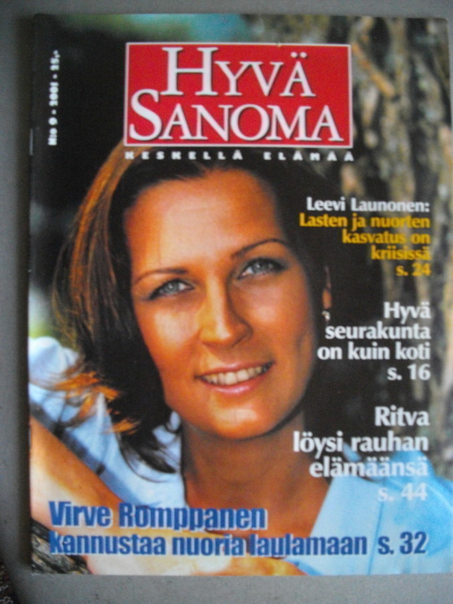 Hyvä Sanoma Nro 9/2001 (17.3)