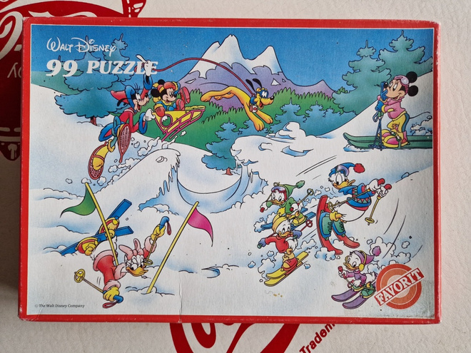 Disney palapeli talviurheilu