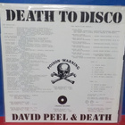 David Peel & The Death-O-Lettes – Death To Disco M-/EX- LP - pikkukuva 2