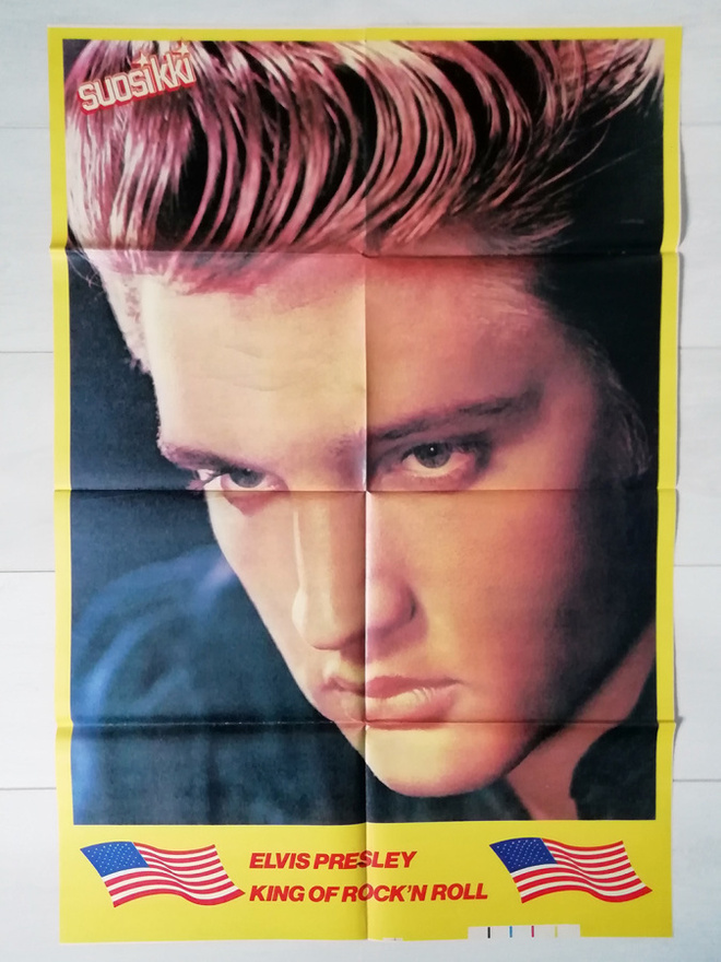 Suosikki -lehden juliste: Elvis Presley