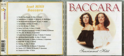 BACCARA . CD-LEVY . SUURIMMAT HITIT