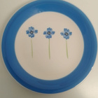 Ceramica Galba Italy käsinmaalattu lautanen - pikkukuva 1