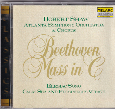 Beethoven - Messu C-duurissa - CD