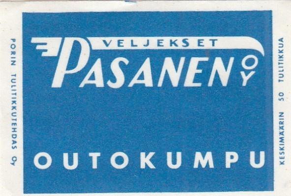 Outokumpu, Veljekset  Pasanen Oy   b353