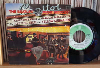Beatles - Movie medley 7"