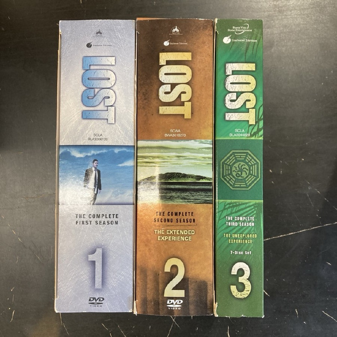 Lost - Kaudet 1-3 21DVD