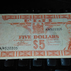 Fiji $5 197x F-VF- - pikkukuva 1