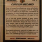2023-24 UD Credentials Connor Bedard Pro Visions RC SSP - pikkukuva 2