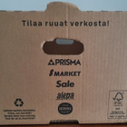 S-ryhmän ruokapahvilaatikko isohko kestävä - myös toinen - pikkukuva 4