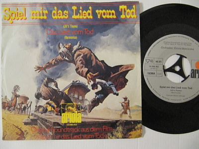 Ennio Morricone Spiel Mir Das Lied Vom Tod 7" sinkku