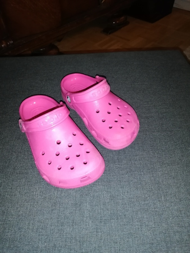 CROCS pinkit, koko 2/4, (33-34)