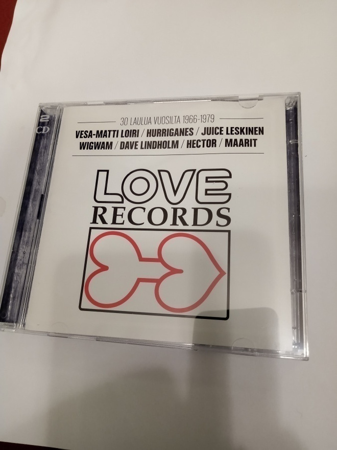 2CD Love Records - 30 Laulua vuosilta 1966-1979 (Sis.pk:t)