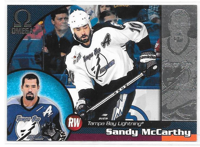 1998-99 Pacific Omega #220 Sandy McCarthy Tampa Bay goonie