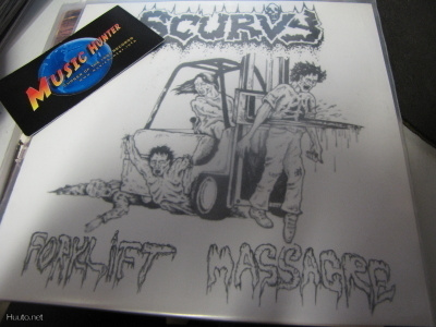 SCURVY / DEATH REALITY 7'' SPLIT ex+/ex