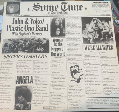 John Lennon & Yoko Ono: Some Time in New York City 2LP