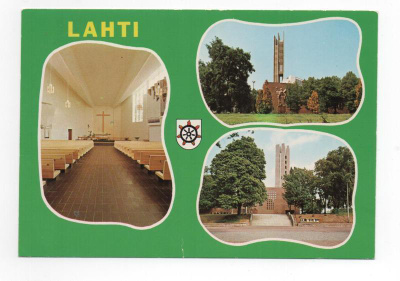 Lahti: Kolme kuvaa Ristin kirkosta