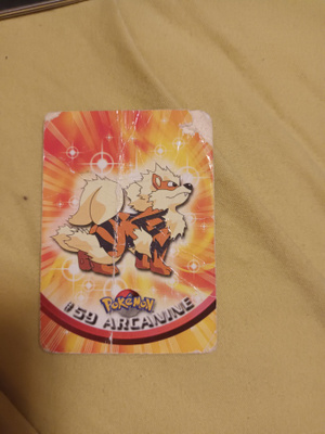 Arcanine #59 Pokemon Topps TV Animation Edition card