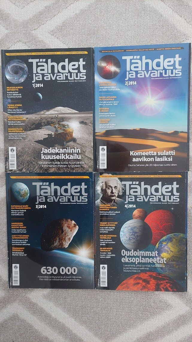 Tähdet ja avaruus 2014: 1-4