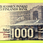1000 mk 1986 ei Litt. Ryppyinen. Kunto 4 (KD3) - pikkukuva 2