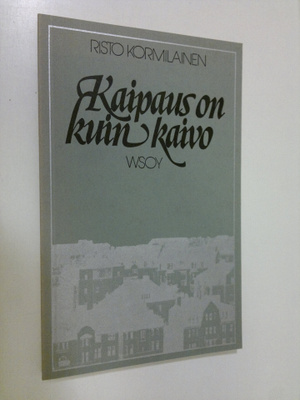 Risto Kormilainen : Kaipaus on kuin kaivo : runoja