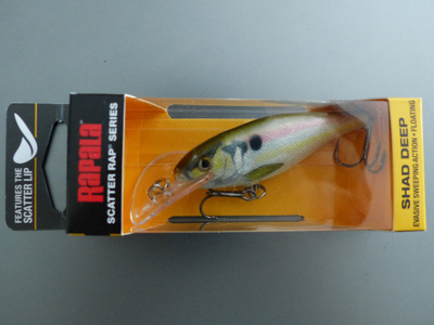 RAPALA SCATTER RAP Shad Deep 7cm, 7g Väri: RSL Live River Sh