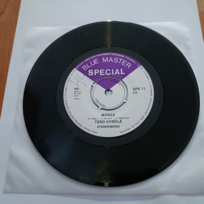 Tero Kyrölä – Monza 7" orig 1977 uusi mint