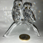 Swarovski kristallifiguriini 1003312 Owls (2009-2016) - pikkukuva 2