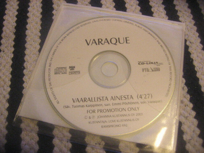 Varaque - Vaarallista ainesta (promo cds)