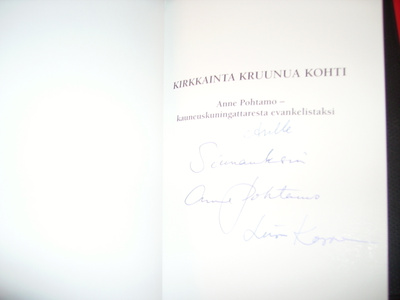 Kirkkainta kruunua kohti -ANNE POHTAMO (Sis.nimmarit) Sis.pk