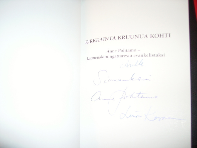 Kirkkainta kruunua kohti -ANNE POHTAMO (Sis.nimmarit) Sis.pk