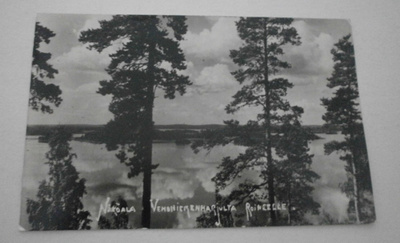 Kangasala, näkymä Vehoniemen harjulta Roineelle, p. 1937