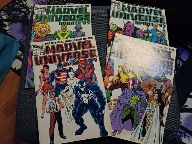 The Official Handbook of the Marvel Universe, update'89