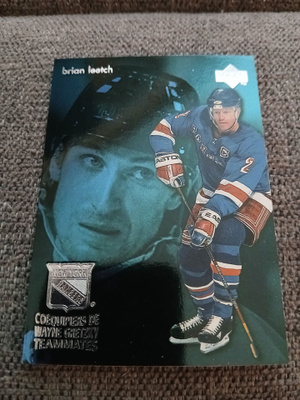 Wayne Gretzky teammates : Leetch ja Richter