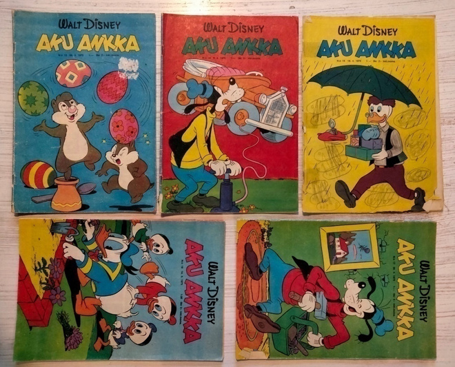 Aku Ankka - 27 kpl - 1975-1977