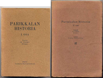 M. Vilska: Parikkalan historia I-2