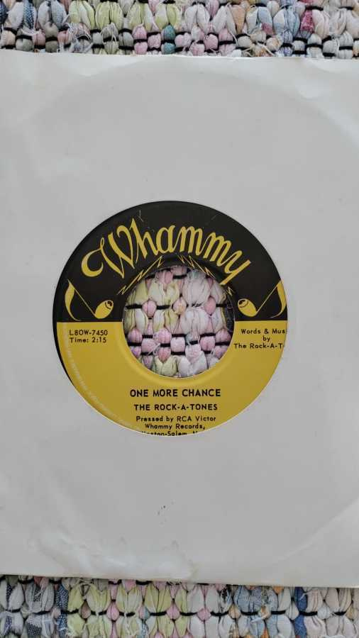 ROCK-A-TONES/KELLY SEARS-One More Chance / Ragtime Banjo