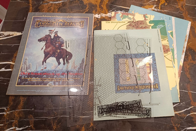 AD&D Forgotten Realms (1987) - setti