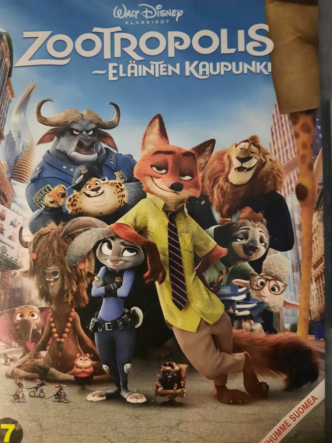 ZOOTROPOLIS - ELÄINTEN KAUPUNKI DVD