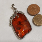 ISO Meripihka riipus Baltic Amber itämeren Meripihka - pikkukuva 2