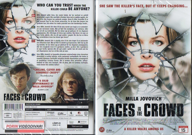 Faces In The Crowd	(11 155)	UUSI	-FI-	DVD			milla jovovich	2
