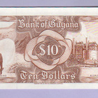 Guyana 10 Dollars v.1992 UNC P-23f - pikkukuva 2