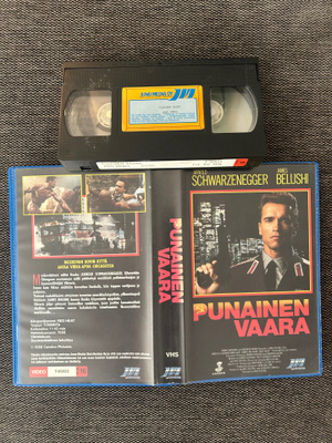 Punainen Vaara - Red Heat 1988 Juno Media VHS FI