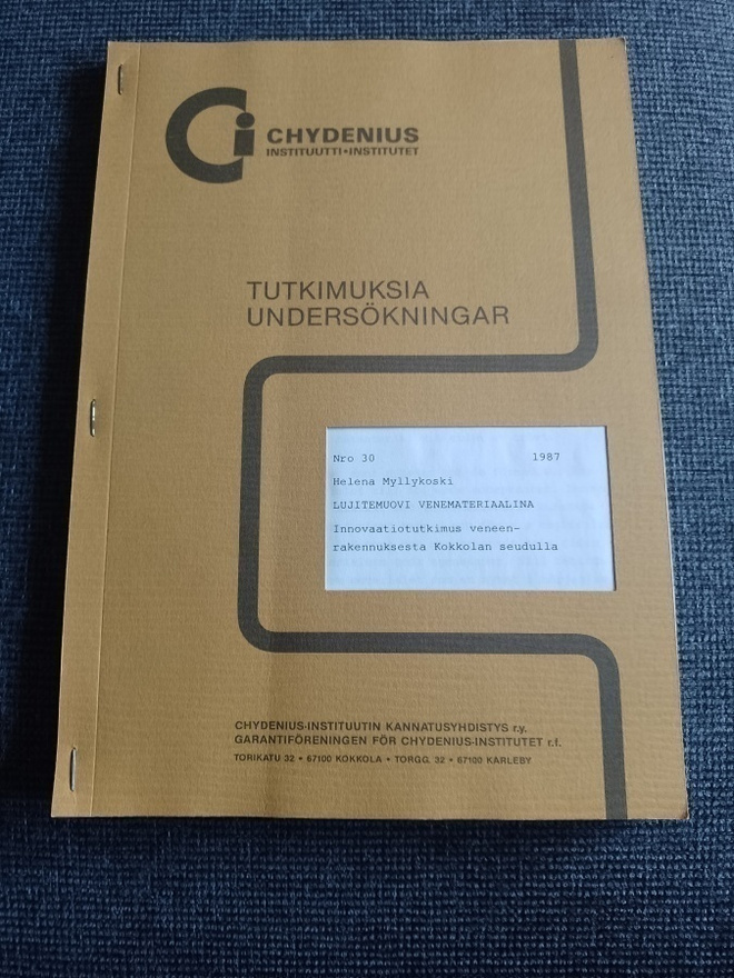 Myllykoski : Lujitemuovi venemateriaalina
