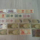 Ulkolaisia seteleitä mm. Cambodia,Indonesia,Unkari 33 kpl. - pikkukuva 1