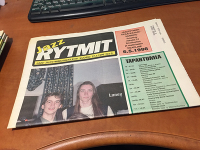 JAZZ RYTMIT LEHTI 2/1996 HYVÄ