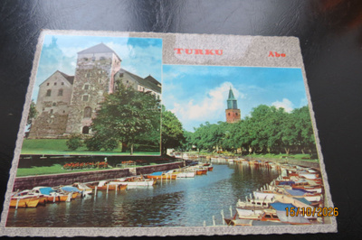 TURKU 1964 KULKENUT KORTTI