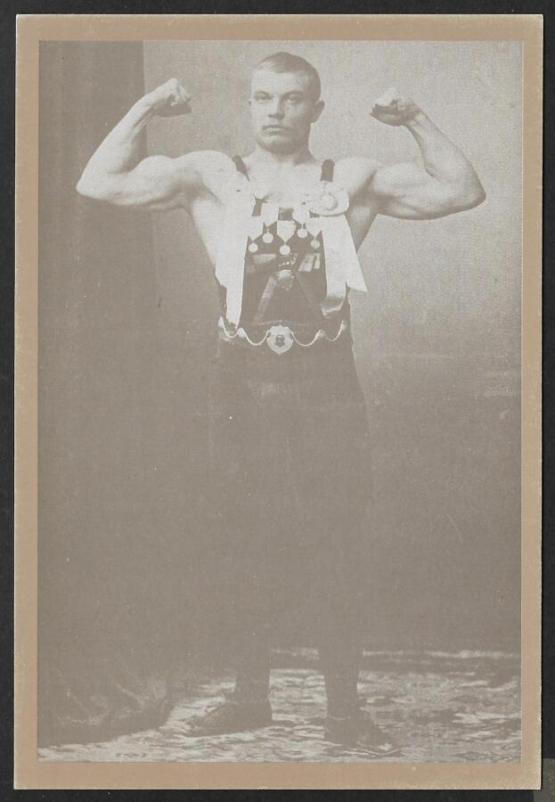 Olympiavoittaja Verner Weckman 1908