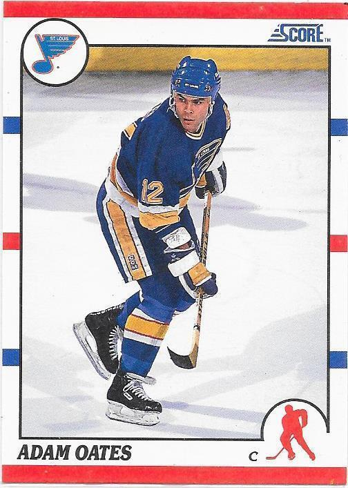 1990-91 Score #85 Adam Oates St Louis Blues
