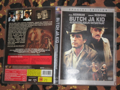 DVD - BUTCH ja KID - Auringonlaskun Ratsastajat - 1969