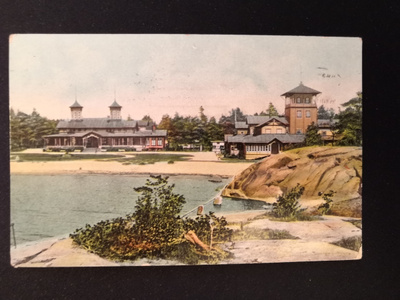 VANHA Postikortti Hanko 1907
